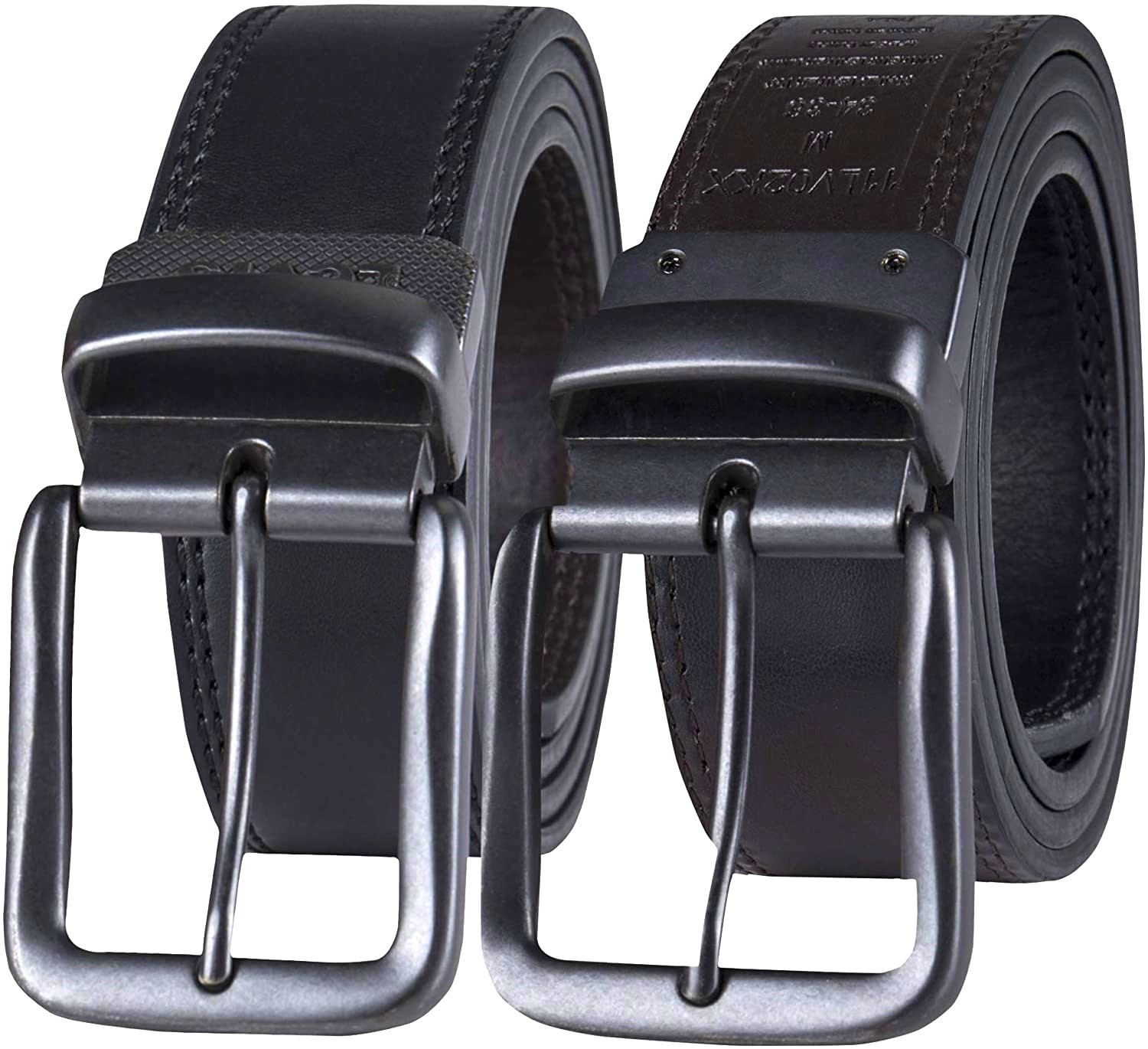 thumbnail image 2 of Levi's Men's Black Leather Belt – Casual Wear, Various Sizes, A2026, New With Tags 2 of 5