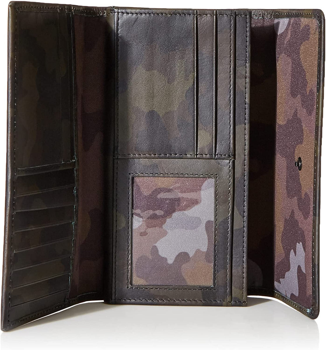 timberland women's leather rfid flap wallet clutch organizer