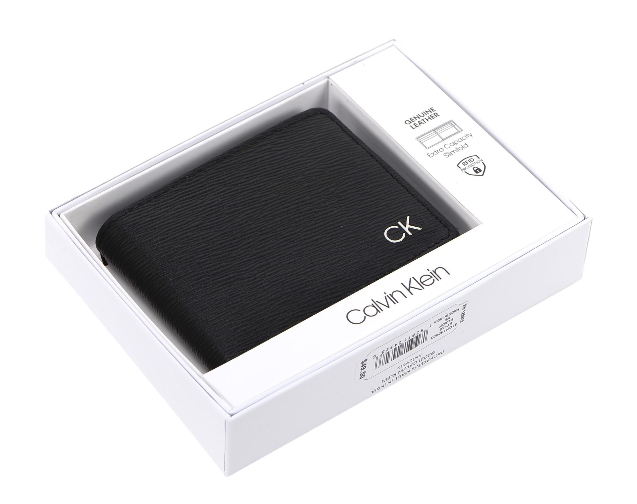 Calvin klein rfid wallet deals