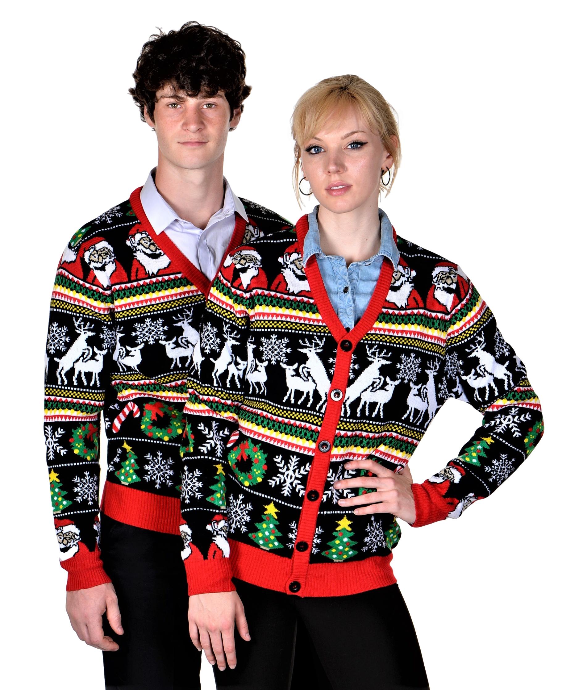 Ugly Christmas Sweaters Cardigan for men - socallook – socallook.com