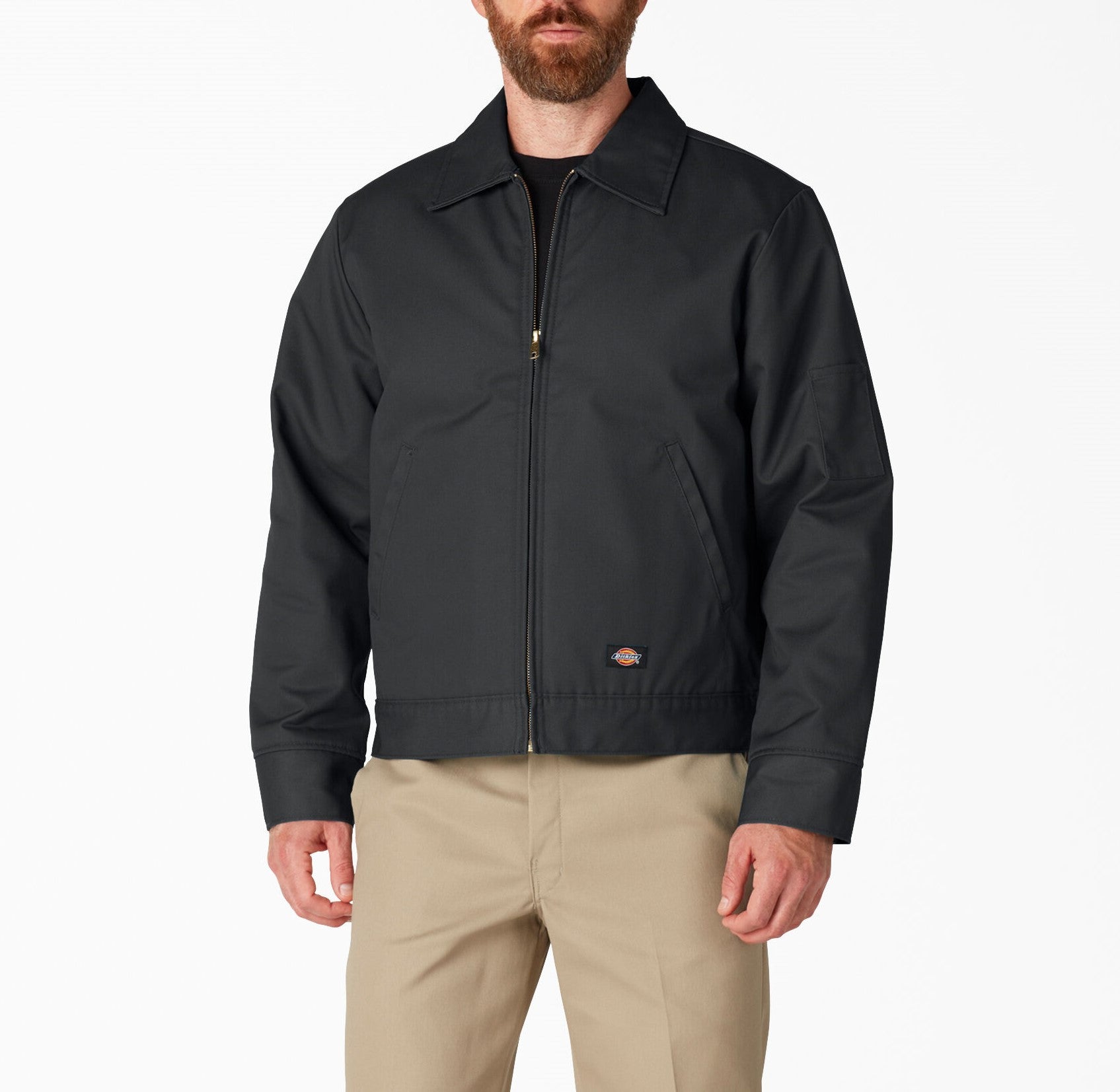 Dickies Men's Insulated Eisenhower Front-Zip Jacket – socallook.com