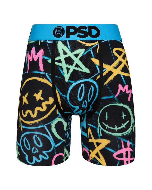 PSD Men's Smile Gang Boxer Briefs Multi Color