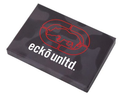 Ecko Unltd Rhino Men's Bifold Wallet with Key FOB Boxed Gift Set Black