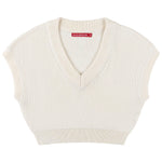 Socal Look Women's Sleeveless V-Neck Crop Top in Stretchable Viscose