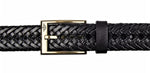 Dockers Men's 1 3/16 Inches Faux Leather Braided Belt