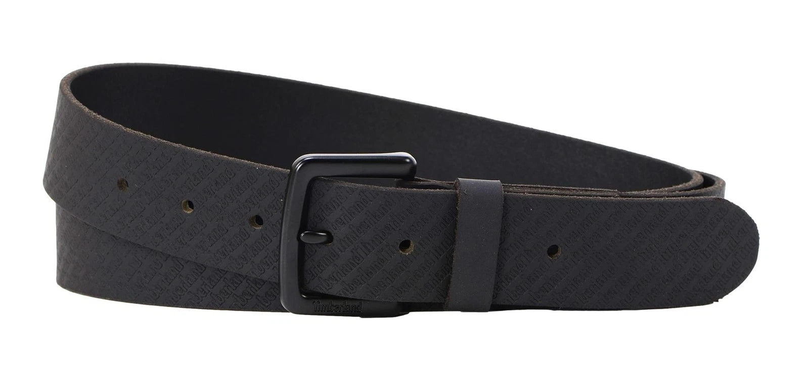 Timberland Men's 1.49 Inches Wide Genuine Leather Repeat Logo Belt