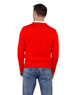 Socal Look Men's Sweater Crew Neck Long Sleeve Acrylic Pullover