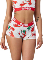 PSD Women Boy Shorts - PB Cherry Lux Full Coverage Stretch Underwear