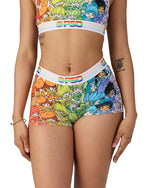 PSD Women Boy Shorts - RB Rainbow Full Coverage Stretch Underwear