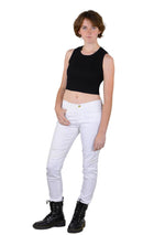 Socal Look Women’s Ribbed Knit Sleeveless Crop Tank Top