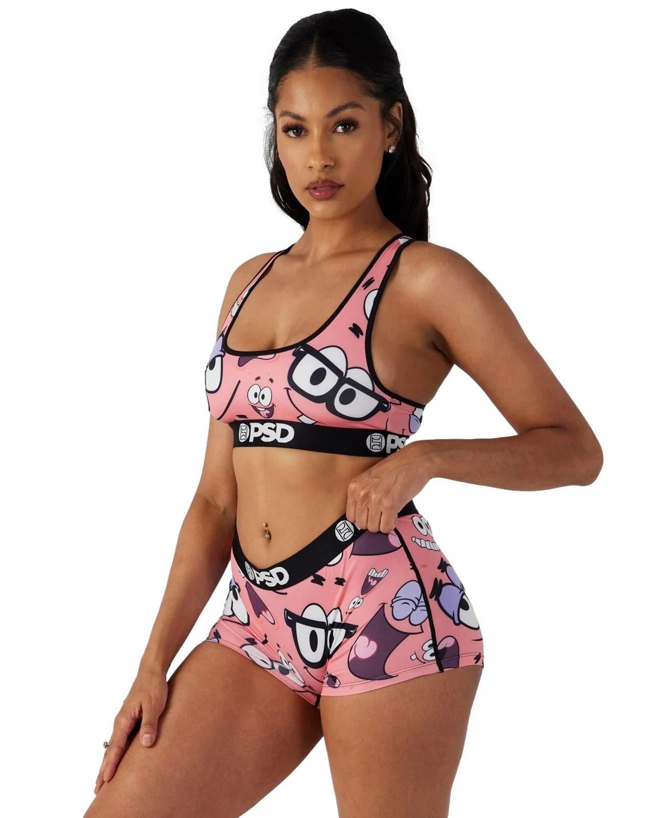PSD Women's Patrick Faces Boyshorts Multicolor