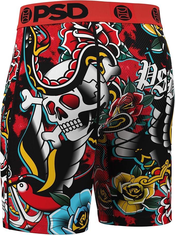 PSD Men's Winged Spirit Boxer Briefs - Breathable and Supportive Underwear