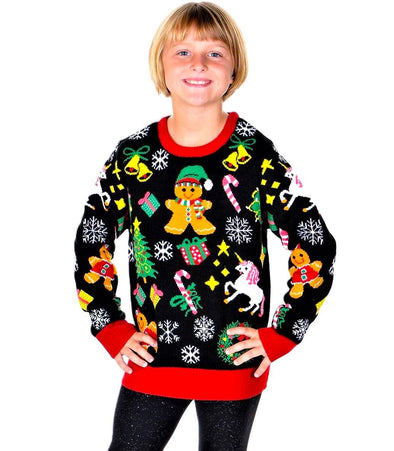 Socallook Christmas Sweaters for Children - Cute and Tacky Boys Girls and Kid's Xmas Pullovers