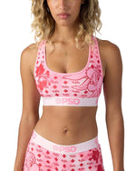 PSD Women Sports Bra Lola Lux- Racerback, Breathable Microfiber Fabric