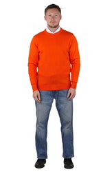 Socal Look Men's Sweater Crew Neck Long Sleeve Acrylic Pullover