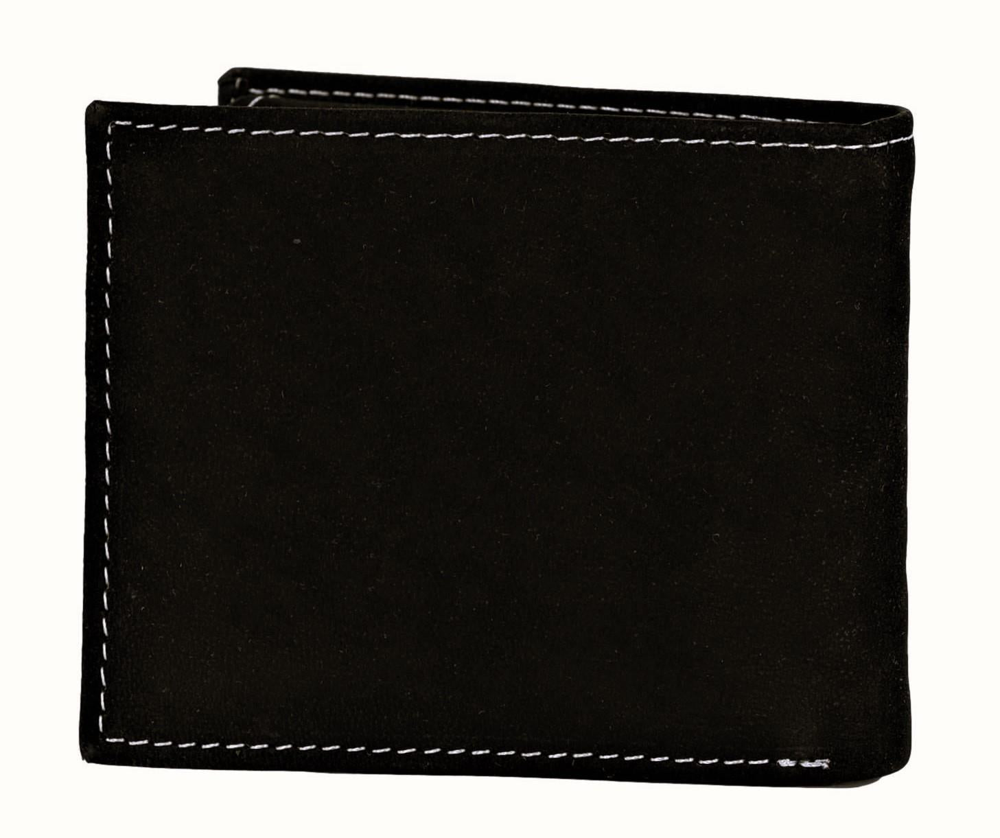 Timberland Men's Genuine Leather Bifold Passcase Wallet with Flip ID Pocket