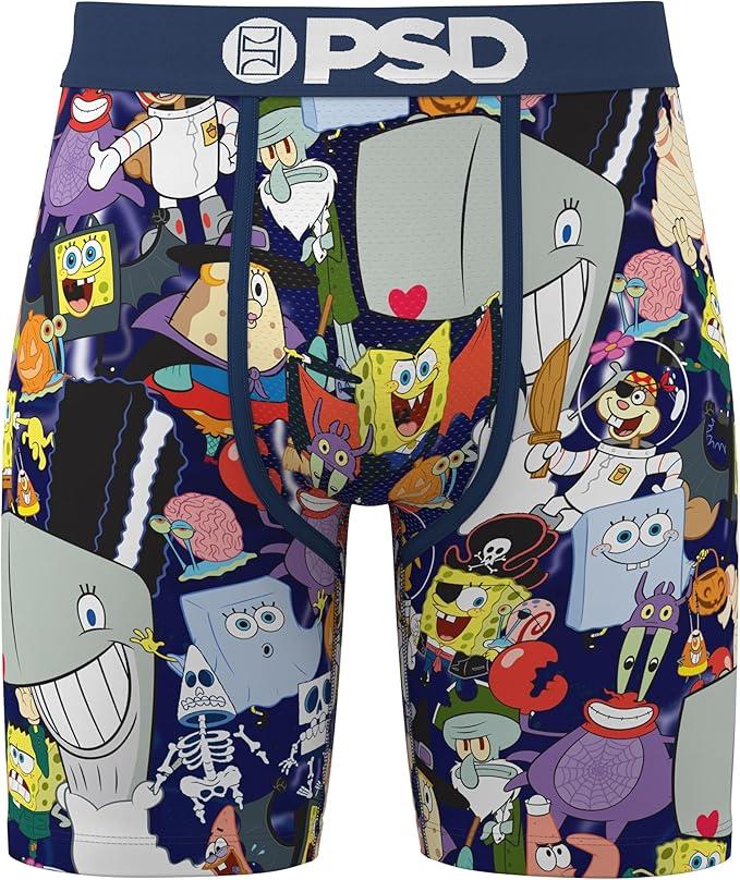 PSD Men's Spongeboo Boxer Briefs - Breathable and Supportive Underwear