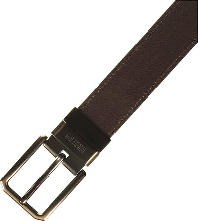 Kenneth Cole Men's 38MM Wide Reversible Belt Brown Black