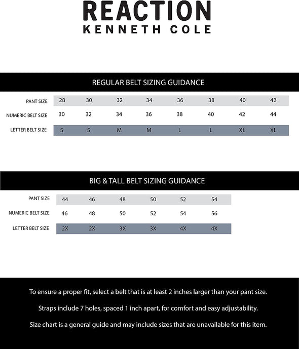 Kenneth Cole Men's 35MM Wide Reversible Belt Cognac Black