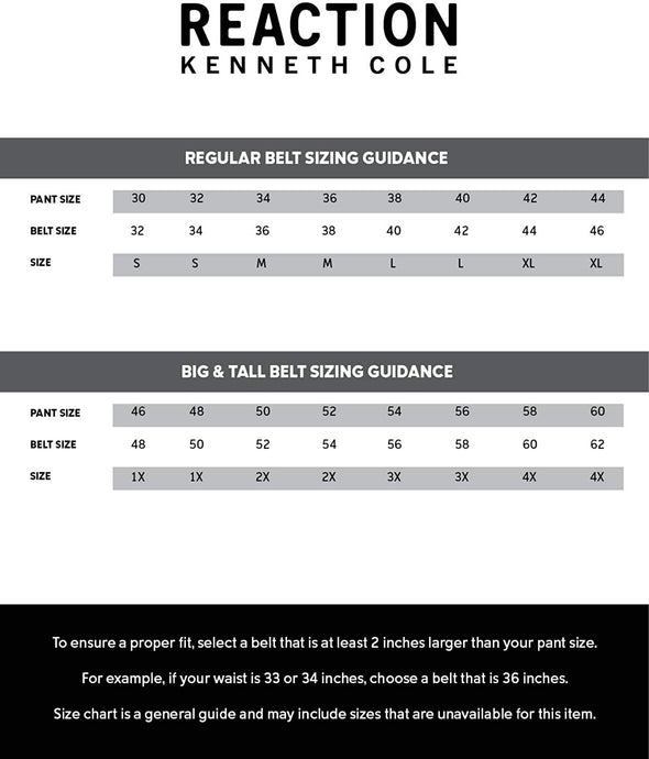 Kenneth Cole Men's 35MM Wide Adjustable Belt with Track Lock Black