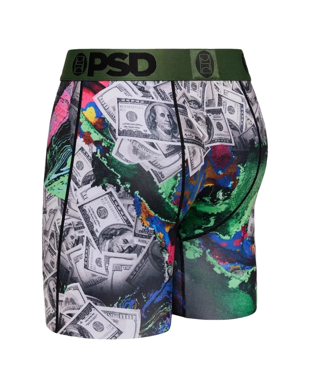 PSD Men's Money Mosh Boxer Briefs Multi Color