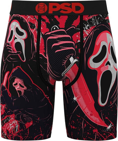 PSD Men's Ghostface Call Me Boxer Briefs - Breathable and Supportive Underwear