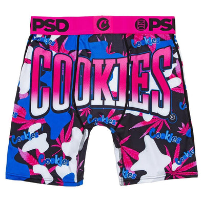 PSD Men's Cookies Camo Pop Boxer Briefs Multi Color