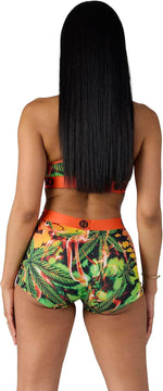 PSD Women Boy Shorts - Kush Dye Full Coverage Stretch Underwear