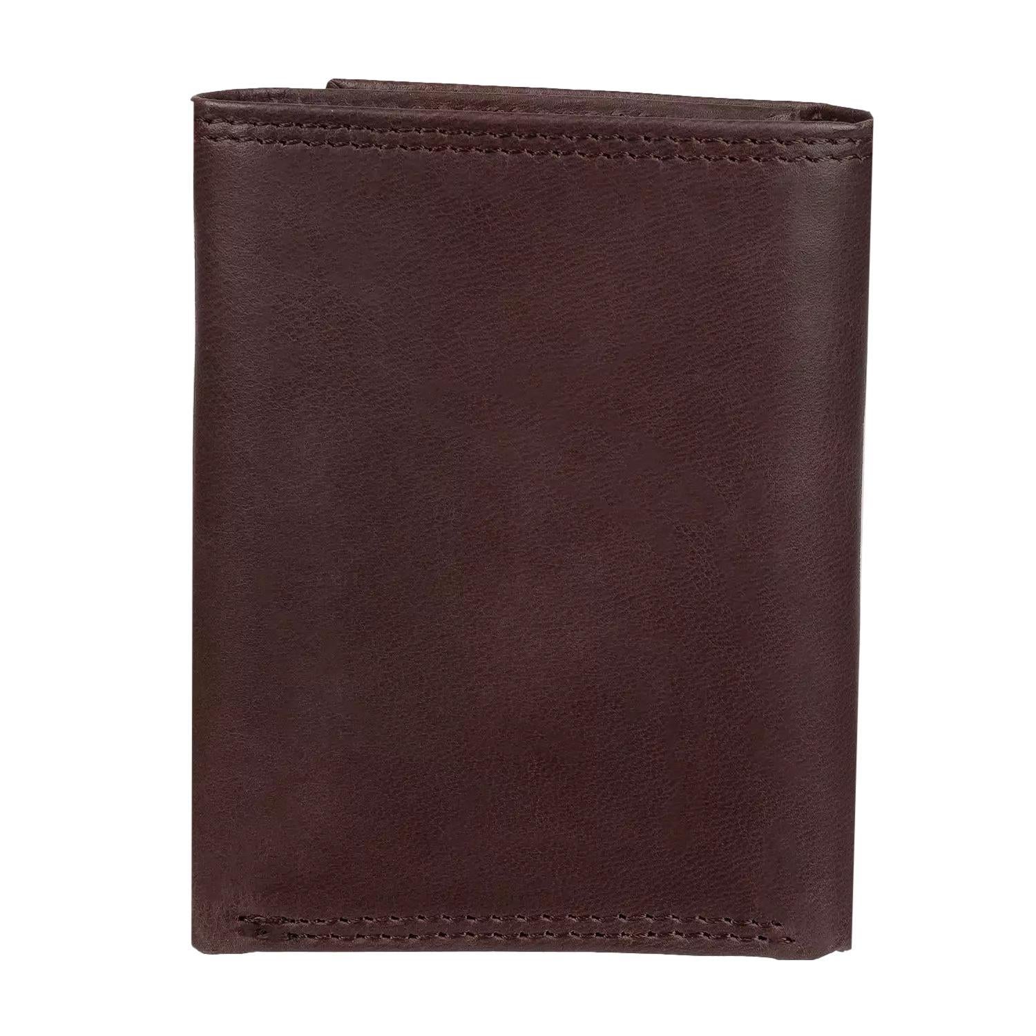 Levi's Men's RFID Trifold Leather Wallet -Slim Classic Billfold