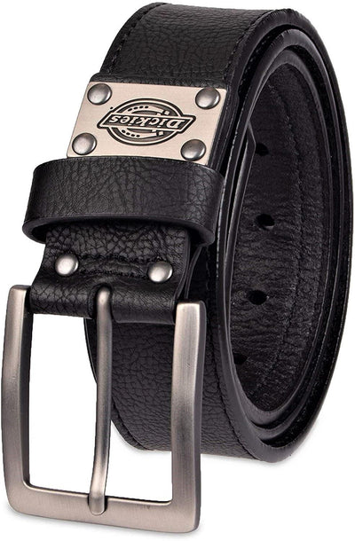 Dickies Men's 1.5'' Wide Heavy-Duty Industrial Work Belt - Durable Leather