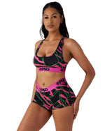 PSD Women's Neon Giraffe Modal Solids Boyshorts Multi
