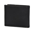 Timberland Men's Genuine Leather Bifold Passcase Wallet with Flip ID Pocket