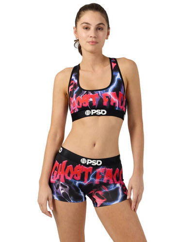 PSD Women Boy Shorts - Ghostface Hype Full Coverage Stretch Underwear