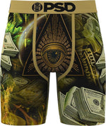 PSD Men's Golden Industry Boxer Briefs - Breathable and Supportive Underwear