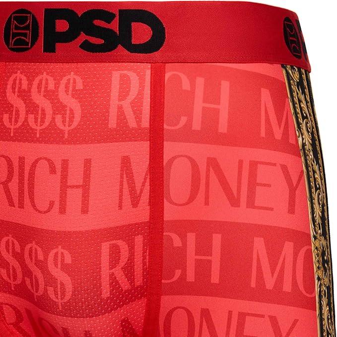 PSD Men's Rich Money Boxer Briefs Multi Color