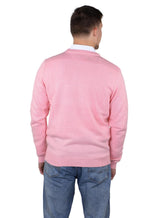Socal Look Men's Sweater Crew Neck Long Sleeve Acrylic Pullover