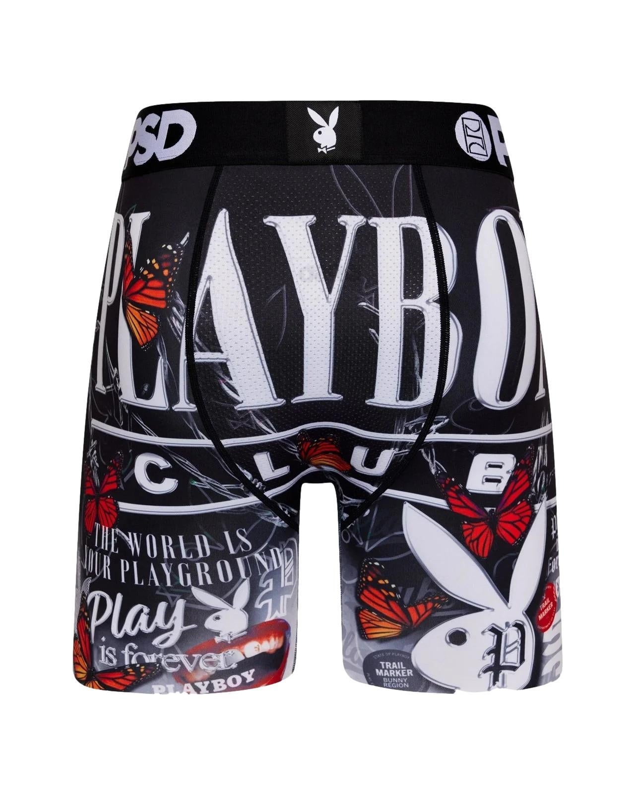 PSD Men's Playboy Club Boxer Briefs Multi Color