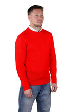 Socal Look Men's Sweater Crew Neck Long Sleeve Acrylic Pullover