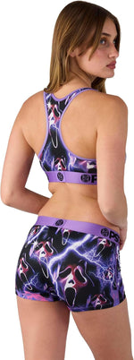 PSD Women Sports Bra Ghostface Killa - Racerback, Breathable Microfiber Fabric