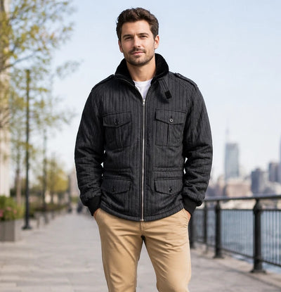 Alpinestars CADET Men's Zip Up Jacket Black/Charcoal X-Large
