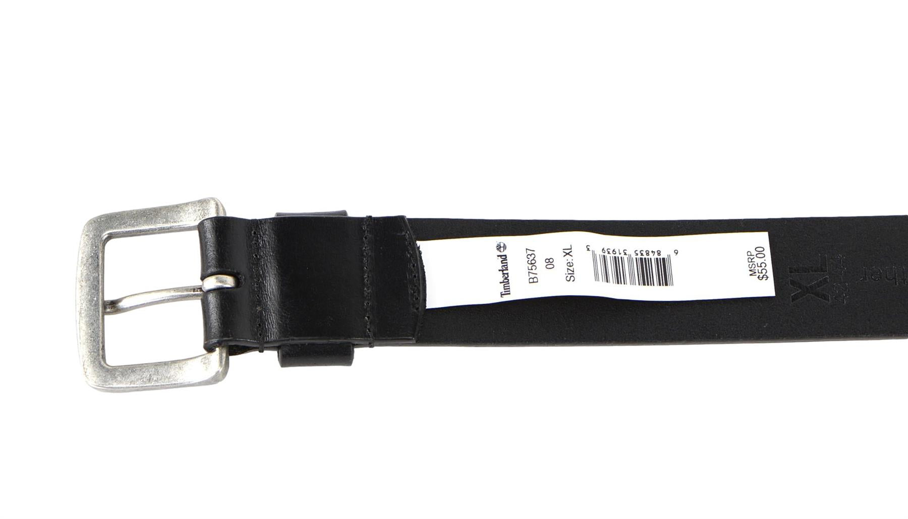 Timberland Men's Genuine Leather Belt Casual Dress 1.5" Wide Classic Fit