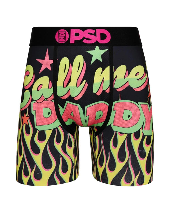 PSD Men's Call Me Daddy Boxer Briefs Multi Color