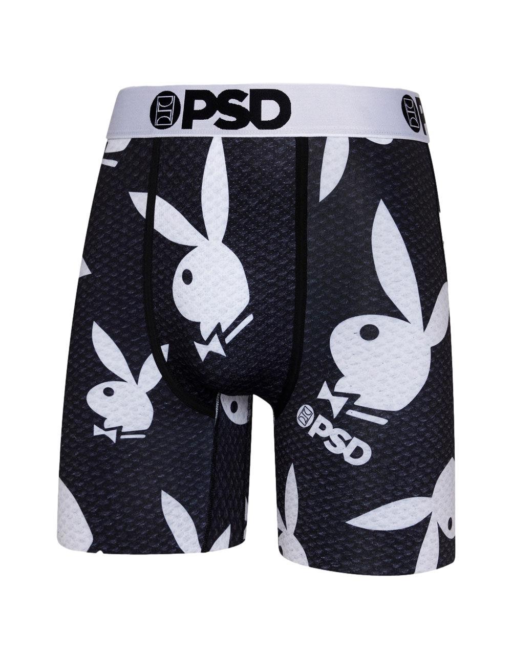 PSD Men's Playboy Kit 3 Pack Boxer Briefs Multi Color