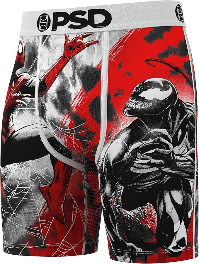 PSD Men's Marvel VS Boxer Briefs - Breathable and Supportive Underwear