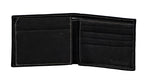 Timberland Men's Genuine Leather Bifold Passcase Wallet with Flip ID Pocket
