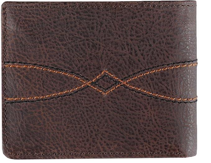 Levi's Men's RFID Bifold Leather Wallet Slim Classic Billfold