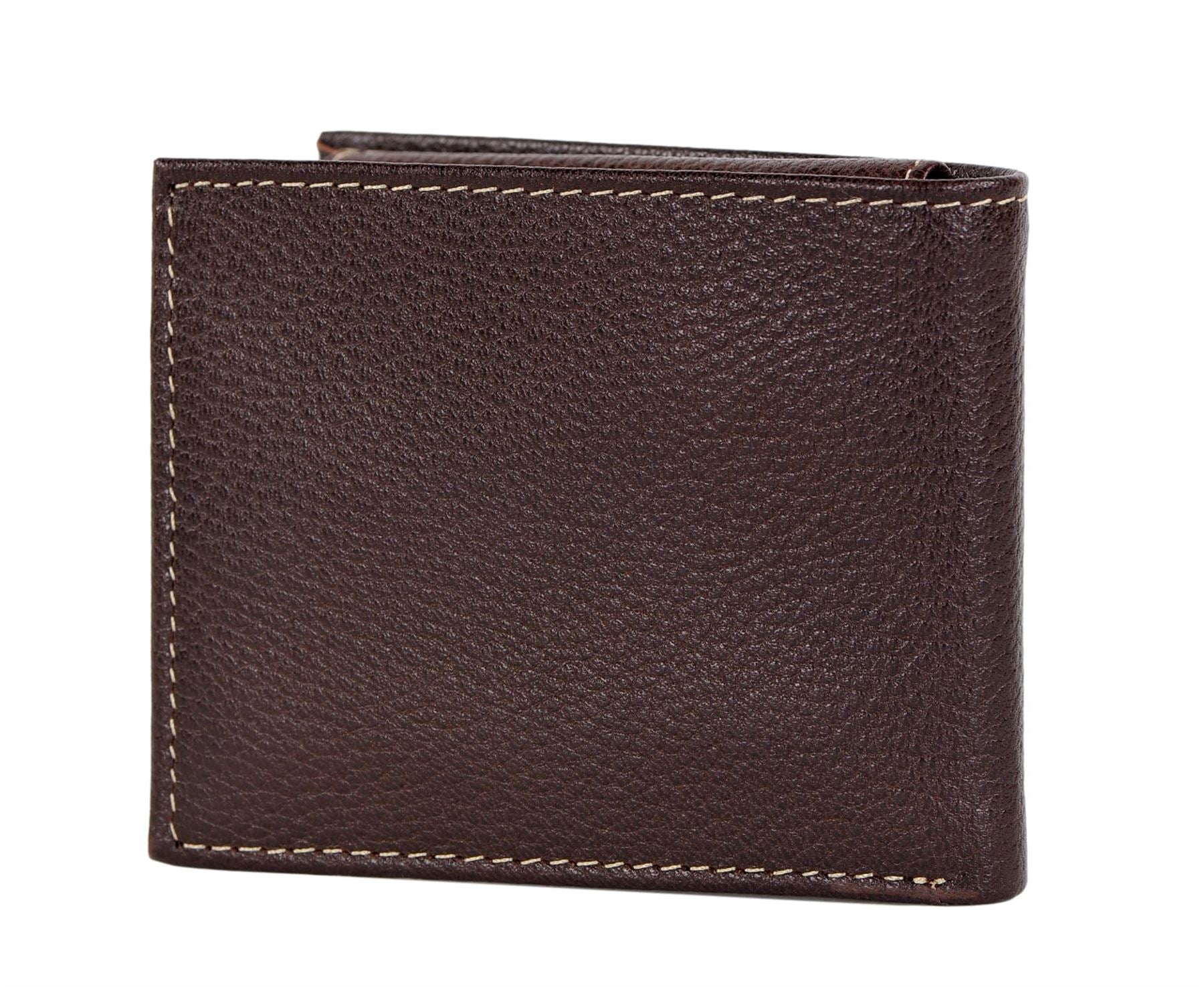 Timberland Men's Genuine Leather Bifold Passcase Wallet with Flip ID Pocket
