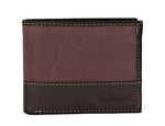 Timberland Men's Genuine Leather Bifold Passcase Wallet with Flip ID Pocket