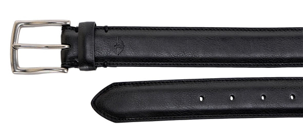 Dockers Men's 35MM Feather Edge Stretch Casual Belt Black