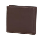 Timberland Men's Genuine Leather Bifold Passcase Wallet with Flip ID Pocket